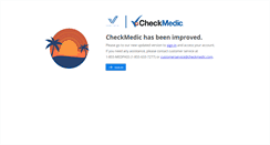 Desktop Screenshot of checkmedic.com