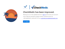 Tablet Screenshot of checkmedic.com